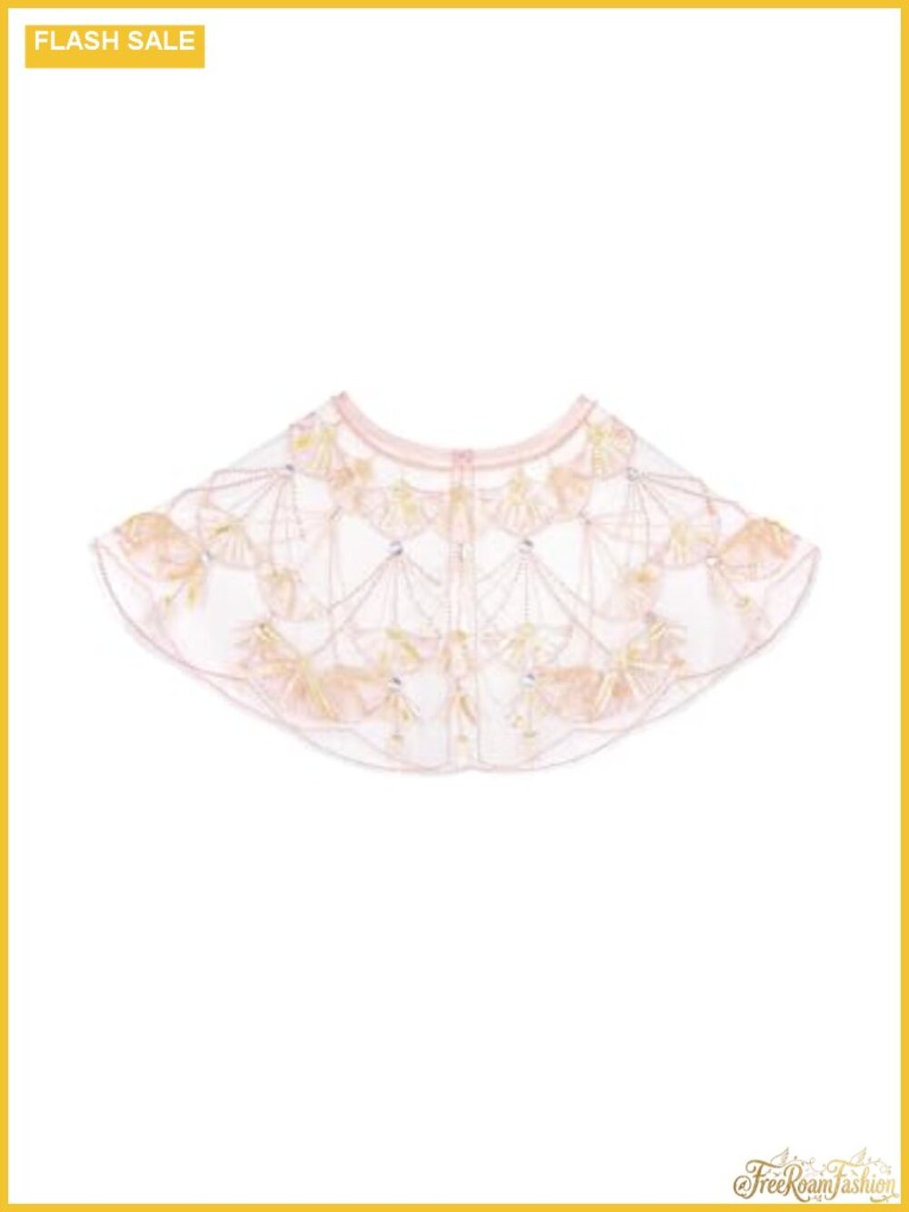 Girls Sequin Beaded Shawl Wrap for Dress Sparkle Cape